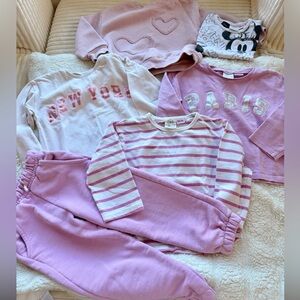 6PCS! BUNDLE ZARA GIRLS Assorted Clothing 3-4T